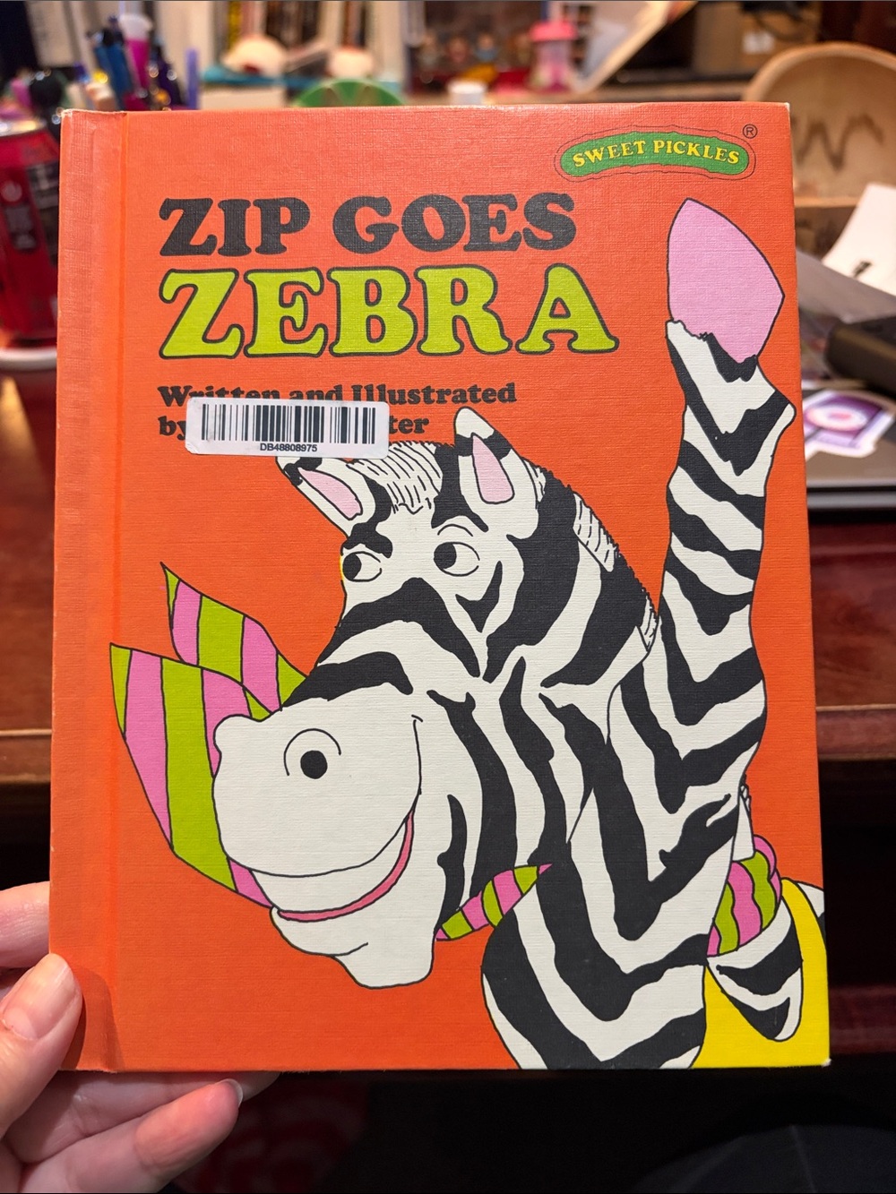 Sweet Pickles Zip Goes Zebra
